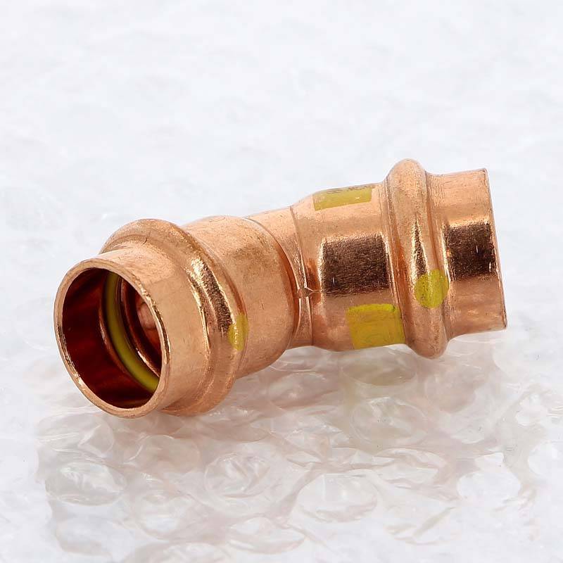 Угольник пресс 45° Viega Profipress G 18 мм медь 345617