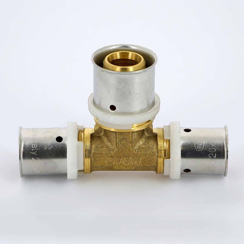 Тройник пресс Uni-Fitt 20x26x20 мм 706G7870