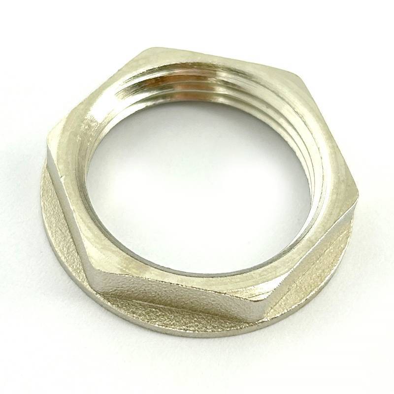 Контргайка с бортиком LD Pride 3/4 никелированная LD.67.508.20