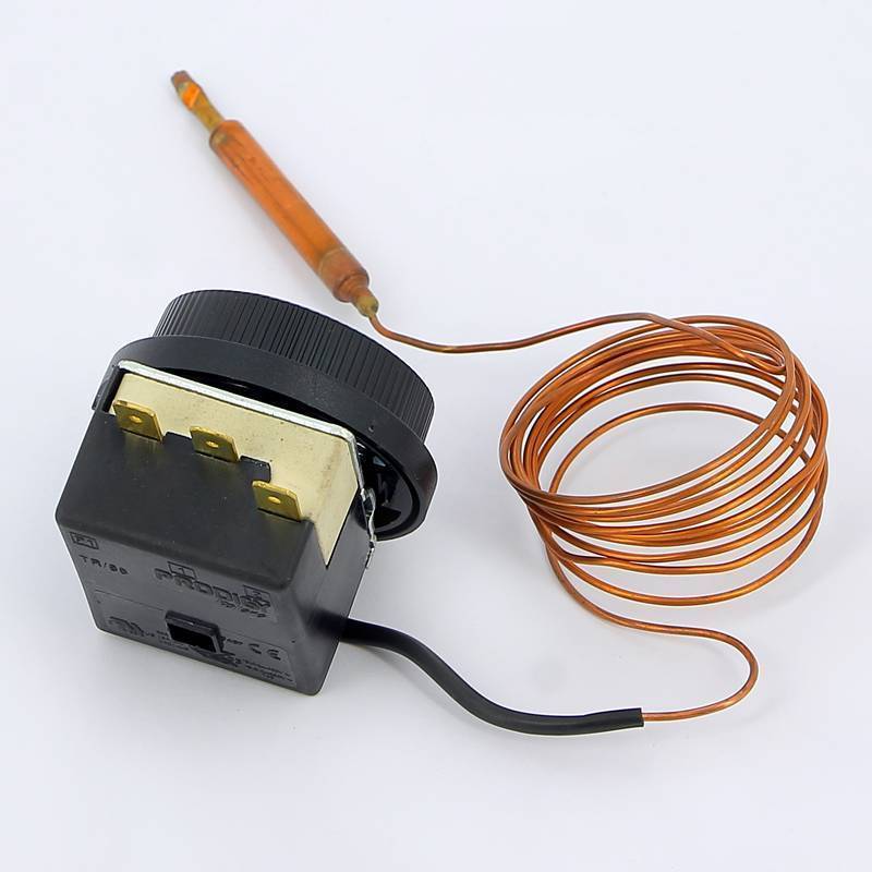 Термостат регулировочный капиллярный Emmeti 16 А 400 В капилляр 1500 мм 02016016