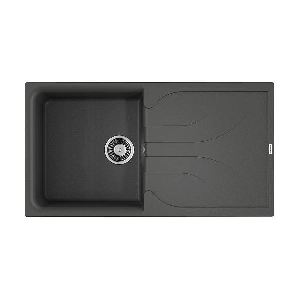 Кухонная мойка Omoikiri Yasugata 100 Tetogranit 100x50 см платина 4993851