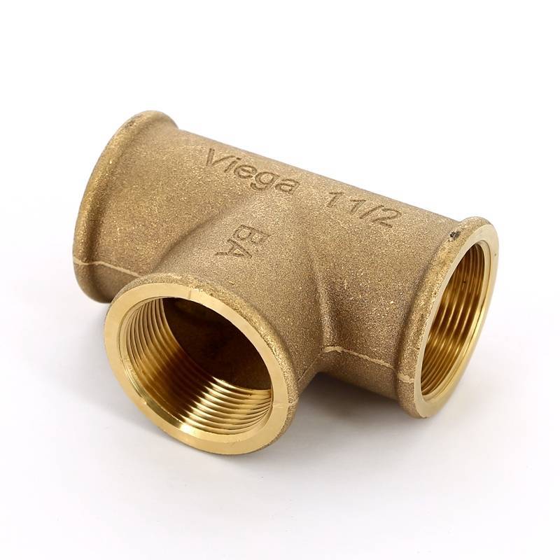 Тройник бронзовый Viega 1 1/2 ВР 264307