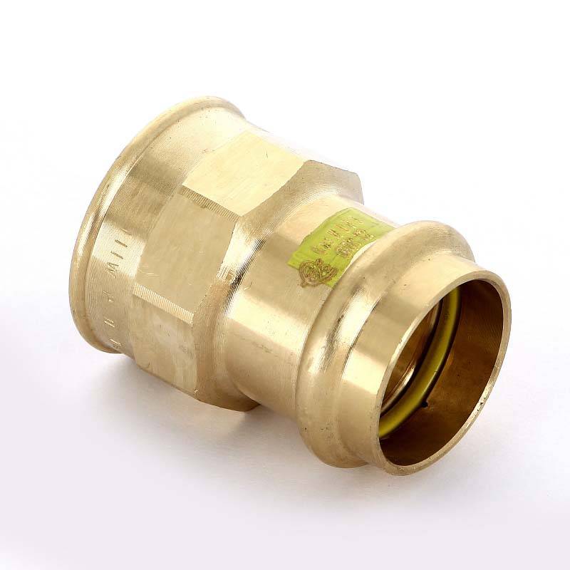 Муфта переходная пресс-В Viega Profipress G бронза 28х1 346430