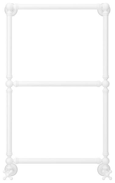 Полотенцесушитель водяной Сунержа Ренессанс 400x860 мм матовый белый 30-0280-8650