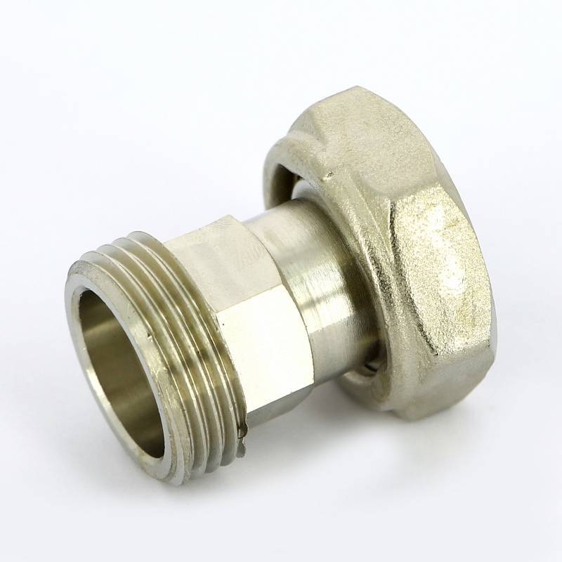 Соединение с накидной гайкой НВ Uni-Fitt 3/4 никелированное с плоской прокладкой 622N3000