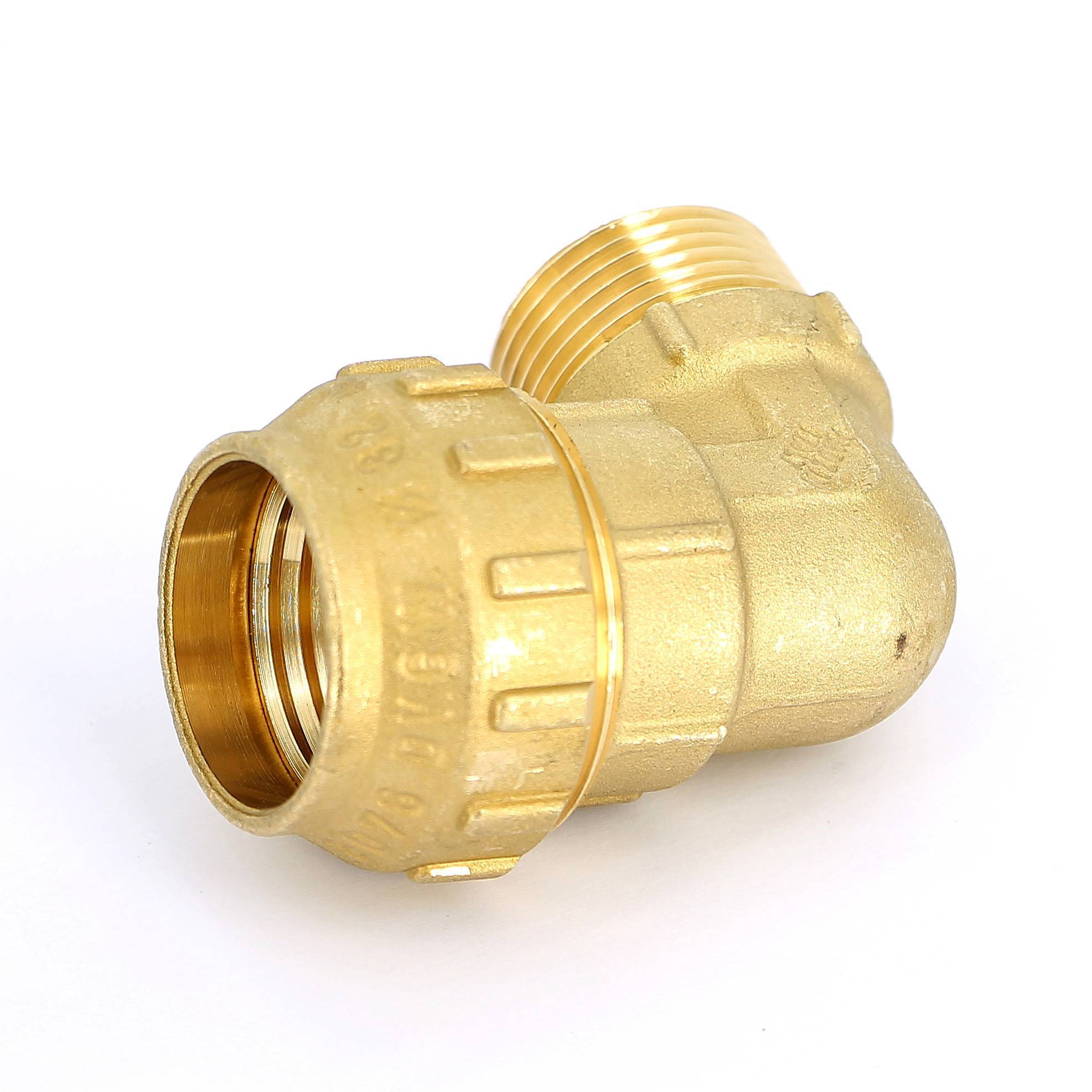 Угольник обжимной Tiemme 3464CR 32х1 наружная резьба 3400018