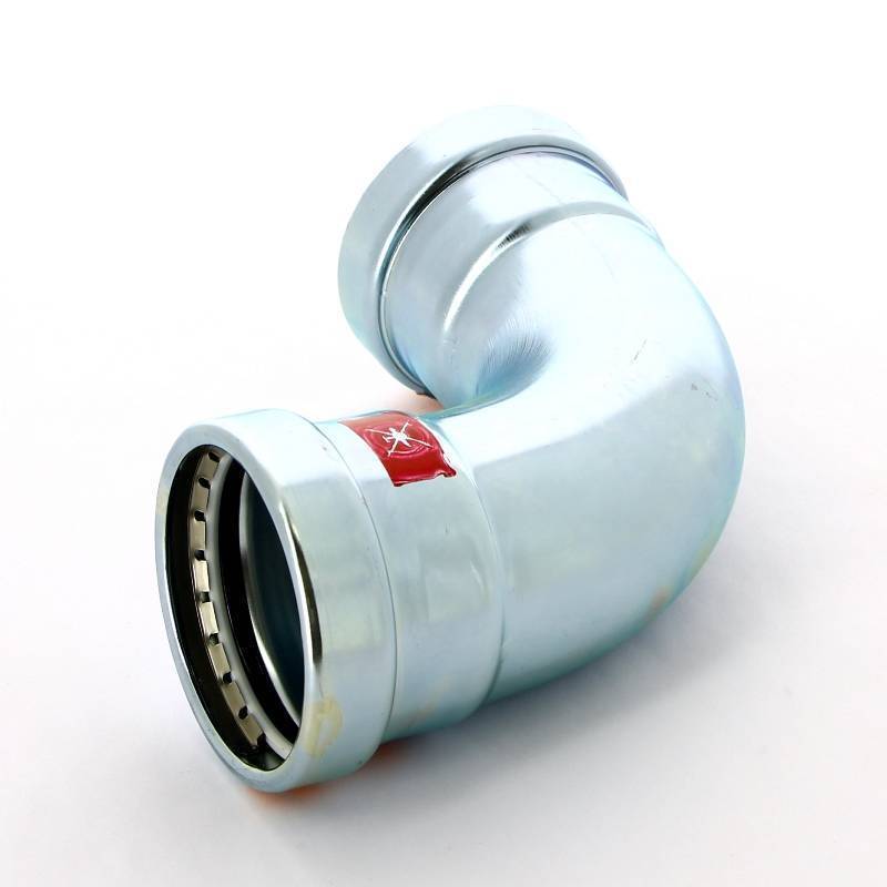 Угол 90° пресс Viega Prestabo XL оцинкованная сталь 64 мм 597573