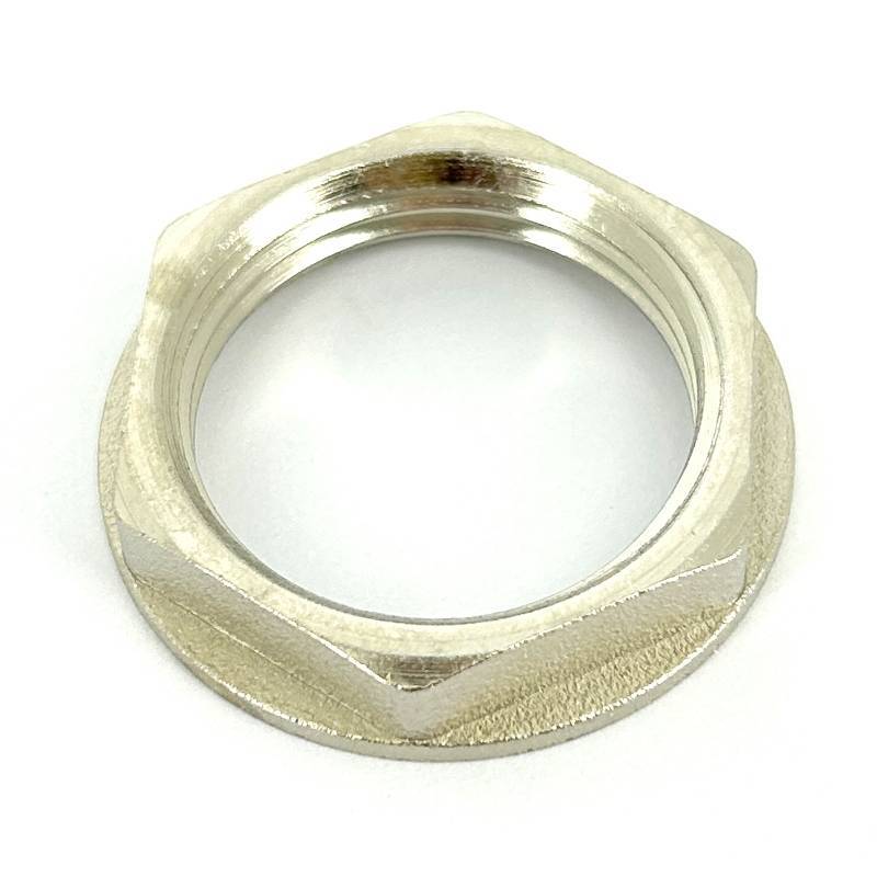 Контргайка с бортиком LD Pride 3/4 никелированная LD.67.508.20