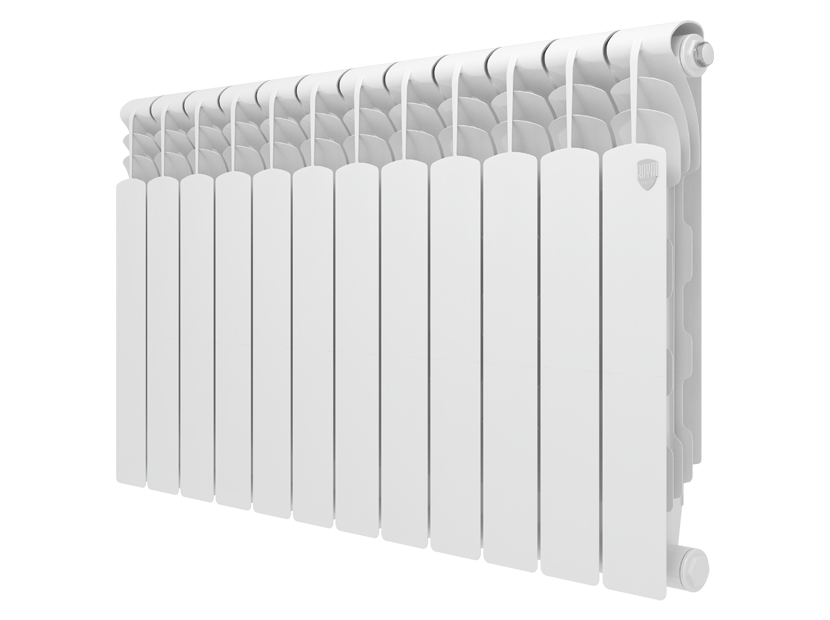 Радиатор биметаллический Royal Thermo Revolution Bimetall 500 2.0 12 секций боковое подключение НС-1295110