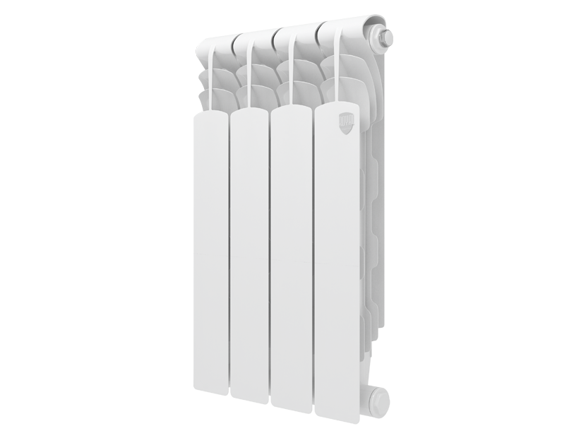 Радиатор биметаллический Royal Thermo Revolution Bimetall 500 2.0 4 секции боковое подключение НС-1295114