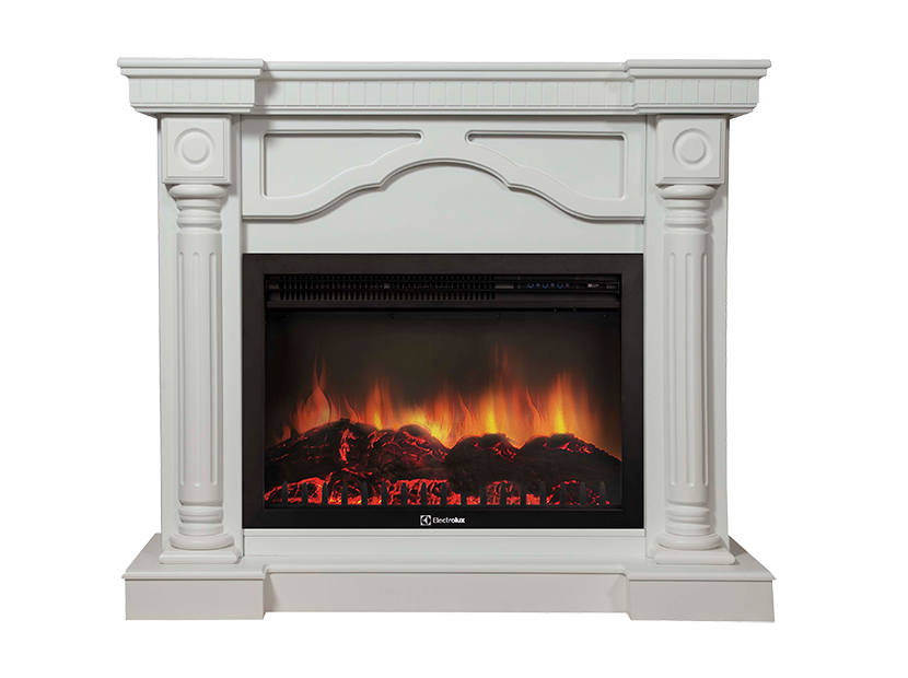 Портал для электрокамина Firelight Rome 30 белый НС-1126046