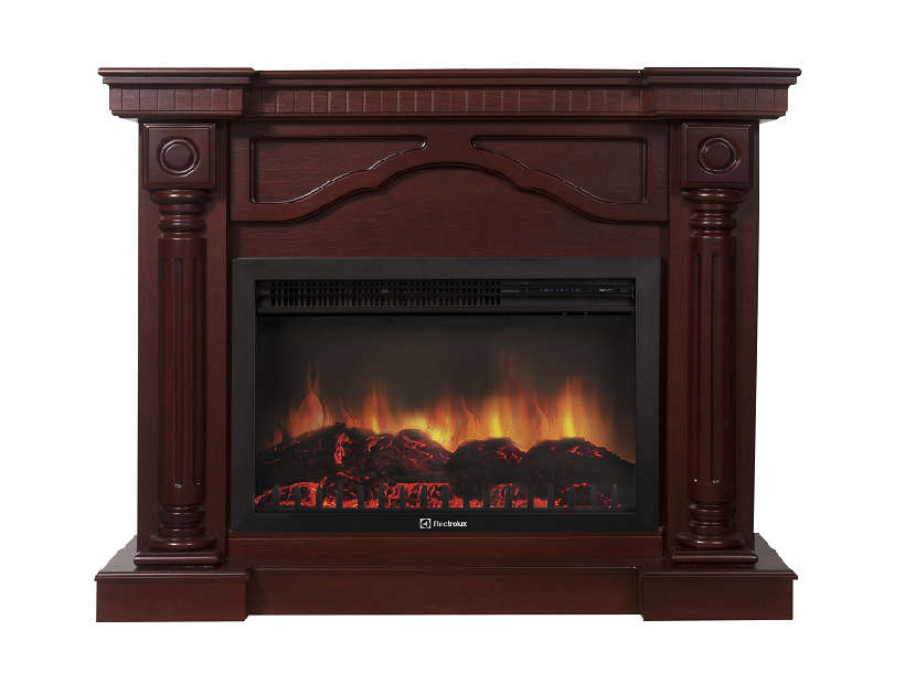Портал для электрокамина Firelight Rome 26/30 красное дерево НС-1179232