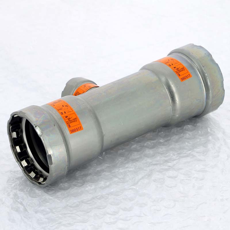 Тройник пресс Megapress Viega 1 1/2x1/2x1 1/2 695064