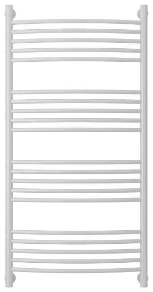 Полотенцесушитель водяной Сунержа Богема+ с полкой 600x1200 мм белый 12-0221-1260