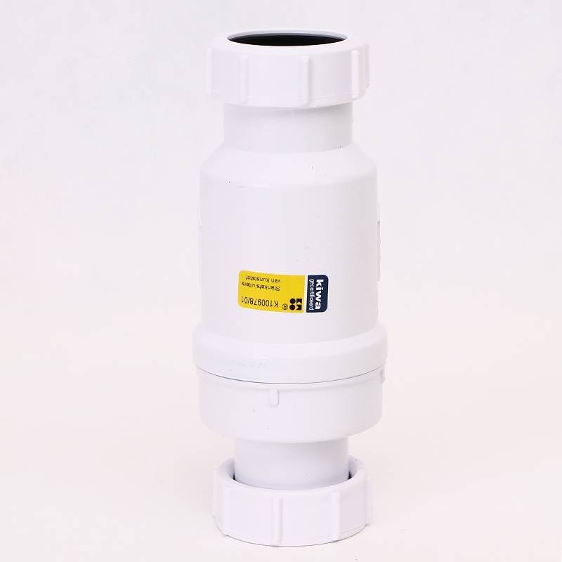 Клапан обратный самозакрывающийся McAlpine сухой сифон 1 1/2 x 40 мм компрессионный MRNRV40