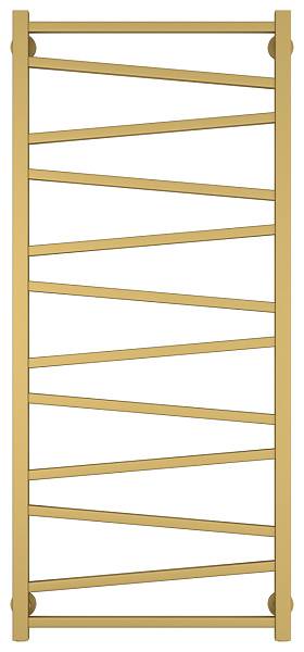 Полотенцесушитель водяной Сунержа Сирокко 500x1200 мм матовое золото 032-0253-1250