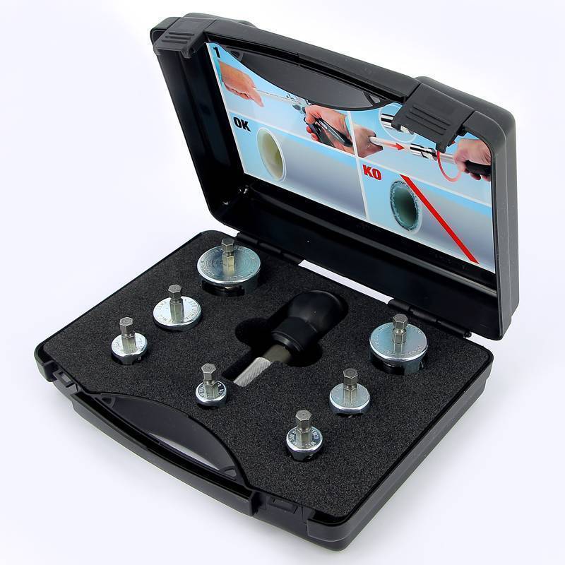 Набор калибраторов RIDGID 16-40 мм с ручкой KS-K и насадками KS-MSET2