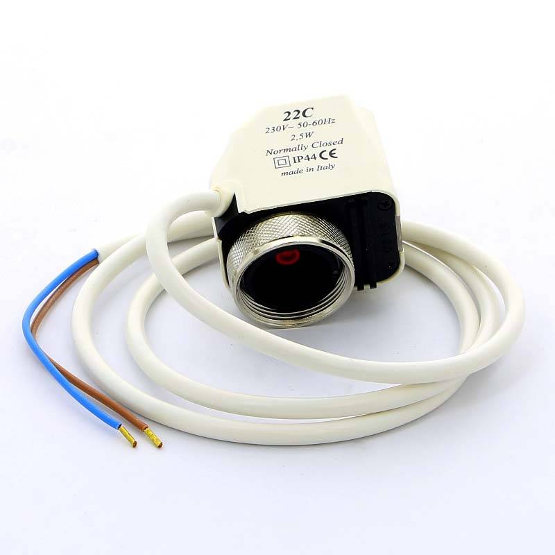 Привод термоэлектрический Watts 22C NC нормально закрытый 230 В кабель 1 м 10004363