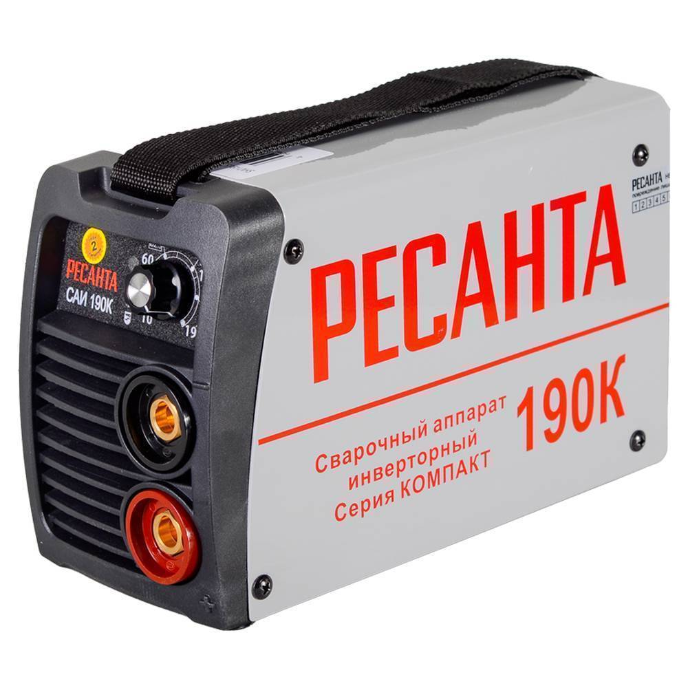 Сварочный инвертор Ресанта САИ-190К Компакт САИ-190К