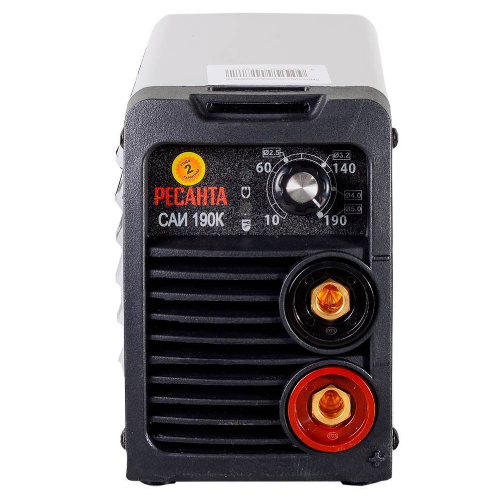Сварочный инвертор Ресанта САИ-190К Компакт САИ-190К