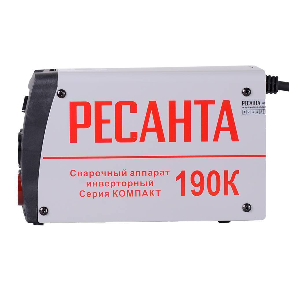 Сварочный инвертор Ресанта САИ-190К Компакт САИ-190К