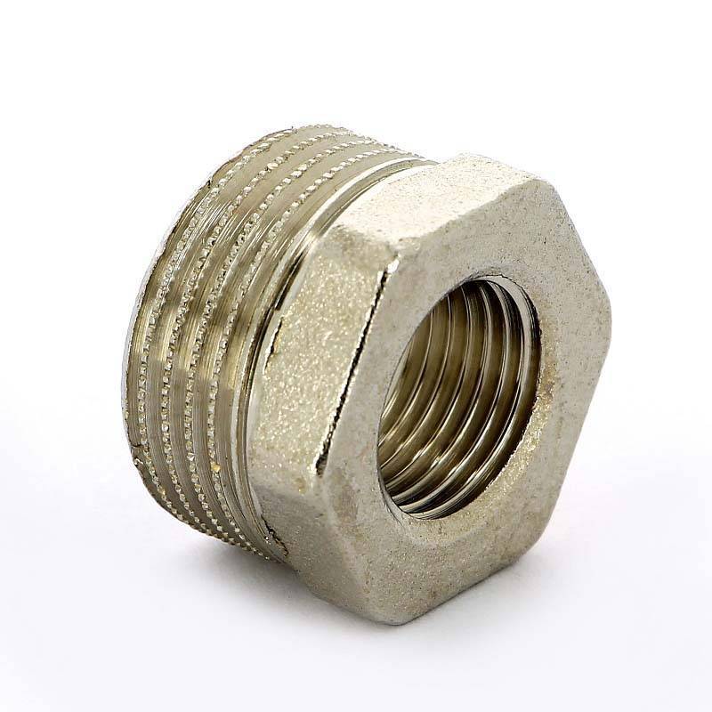 Футорка никелированная Uni-Fitt 1/2x1 НВ 604N4200