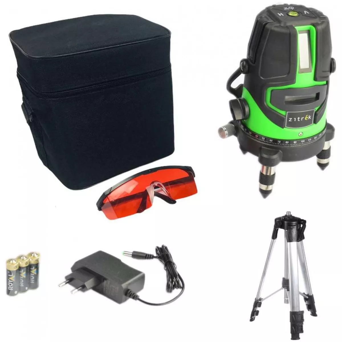 Нивелир лазерный ZITREK LL1V1H со штативом 065-0150
