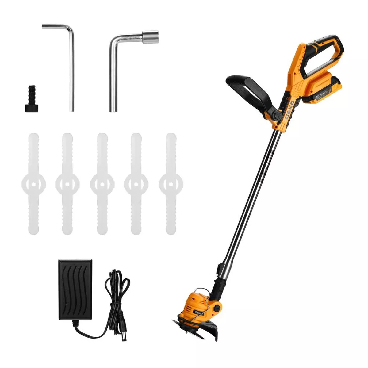 Триммер аккумуляторный Deko DKTR21 21 В 13598