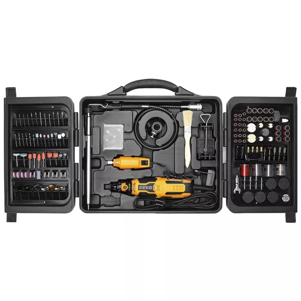 Набор граверов электрических Deko DKRT150 и DKRT200E с аксессуарами 237 шт 063-4185