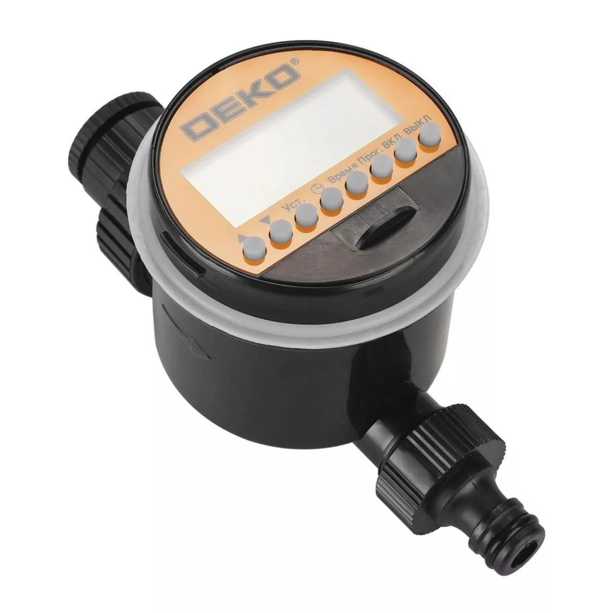 Таймер для полива электронный DEKO DKIT03 шаровой с ЖК-дисплеем 065-0923