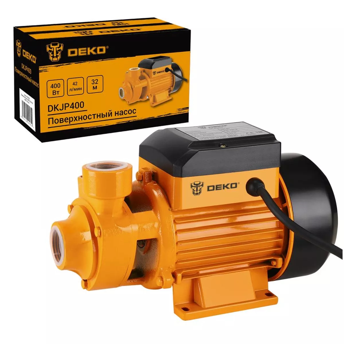 Насос поверхностный DEKO DKJP400 400 Вт 42 л/мин DKJP400
