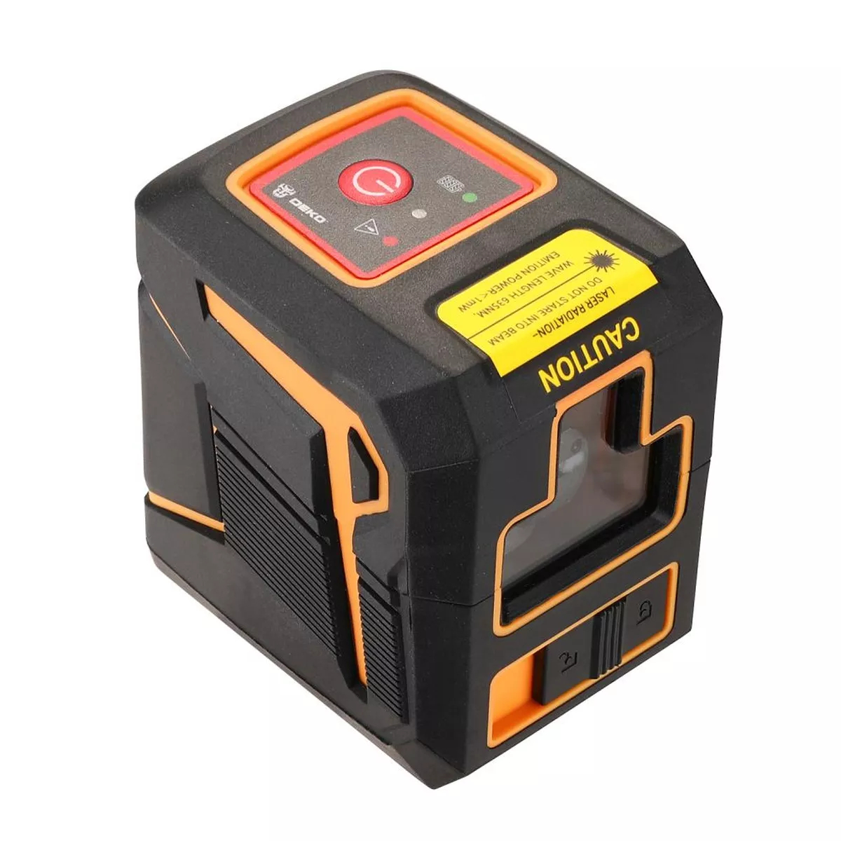 Лазерный уровень DEKO DKLL11 PREMIUM 2 линии красный луч кейс штатив 1 м 065-0205