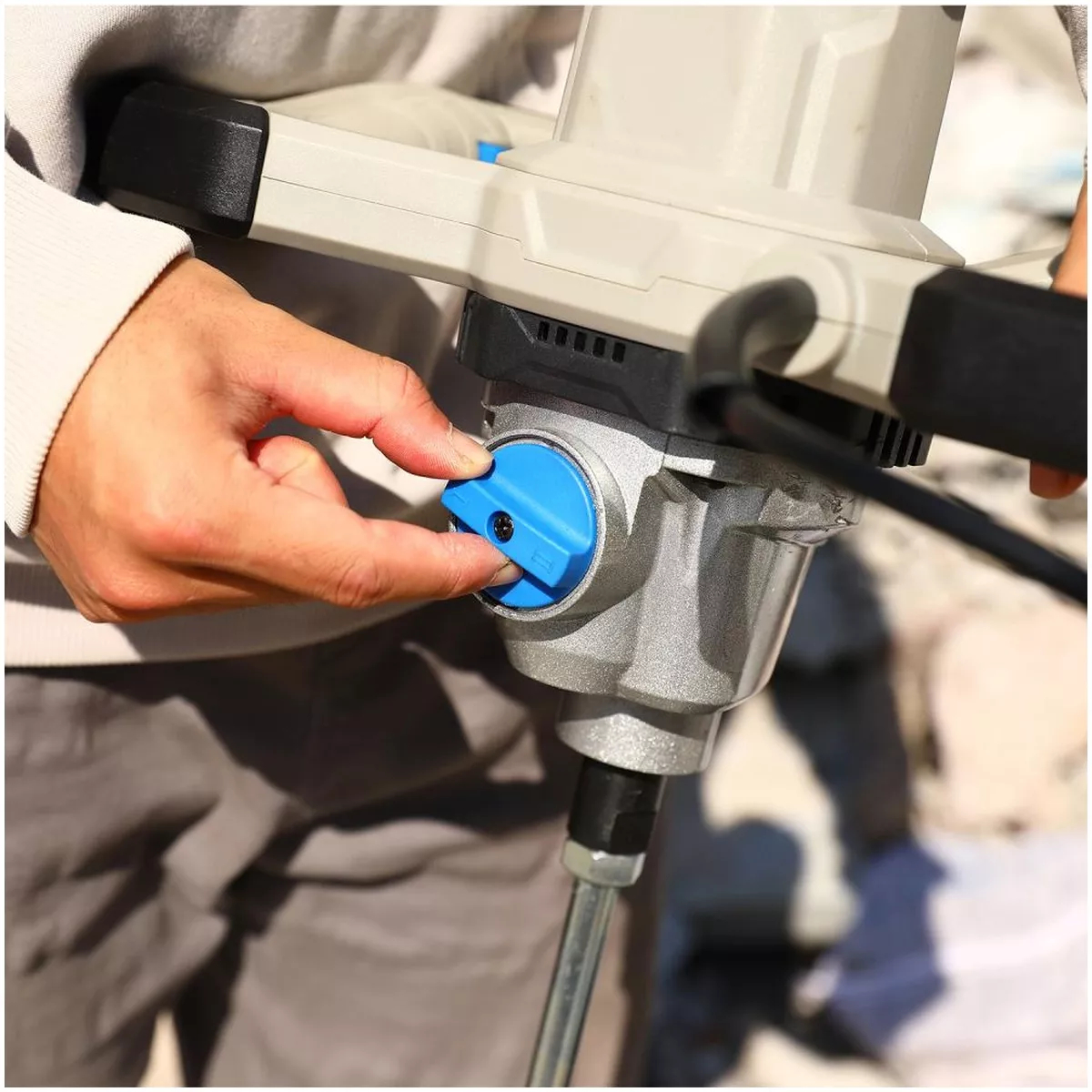 Миксер строительный DEKO DKM1800W 1800 Вт двухскоростной 063-4162