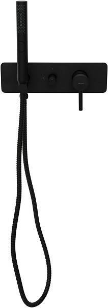 Смеситель для ванны с душем Allen Brau Priority со встроенной частью черный матовый 5.31009-31