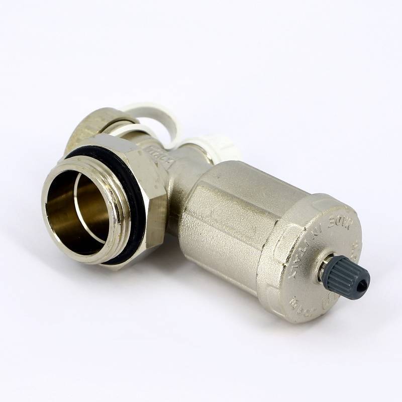 Дренажная группа Uni-Fitt 1 с автоматическим воздухоотводчиком никелированная 460A4000