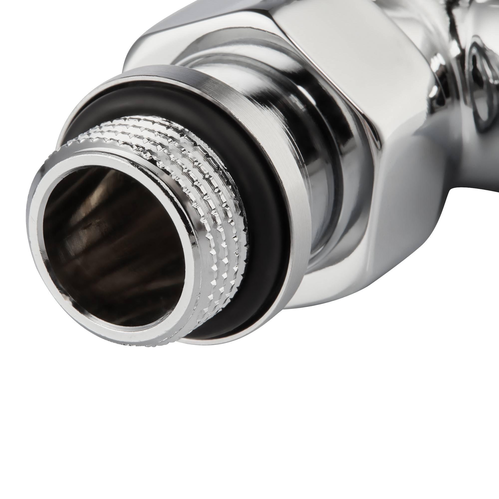 Набор термостатический для радиатора осевой Royal Thermo Design Pro 15 мм M30x1.5 хром НС-1458114