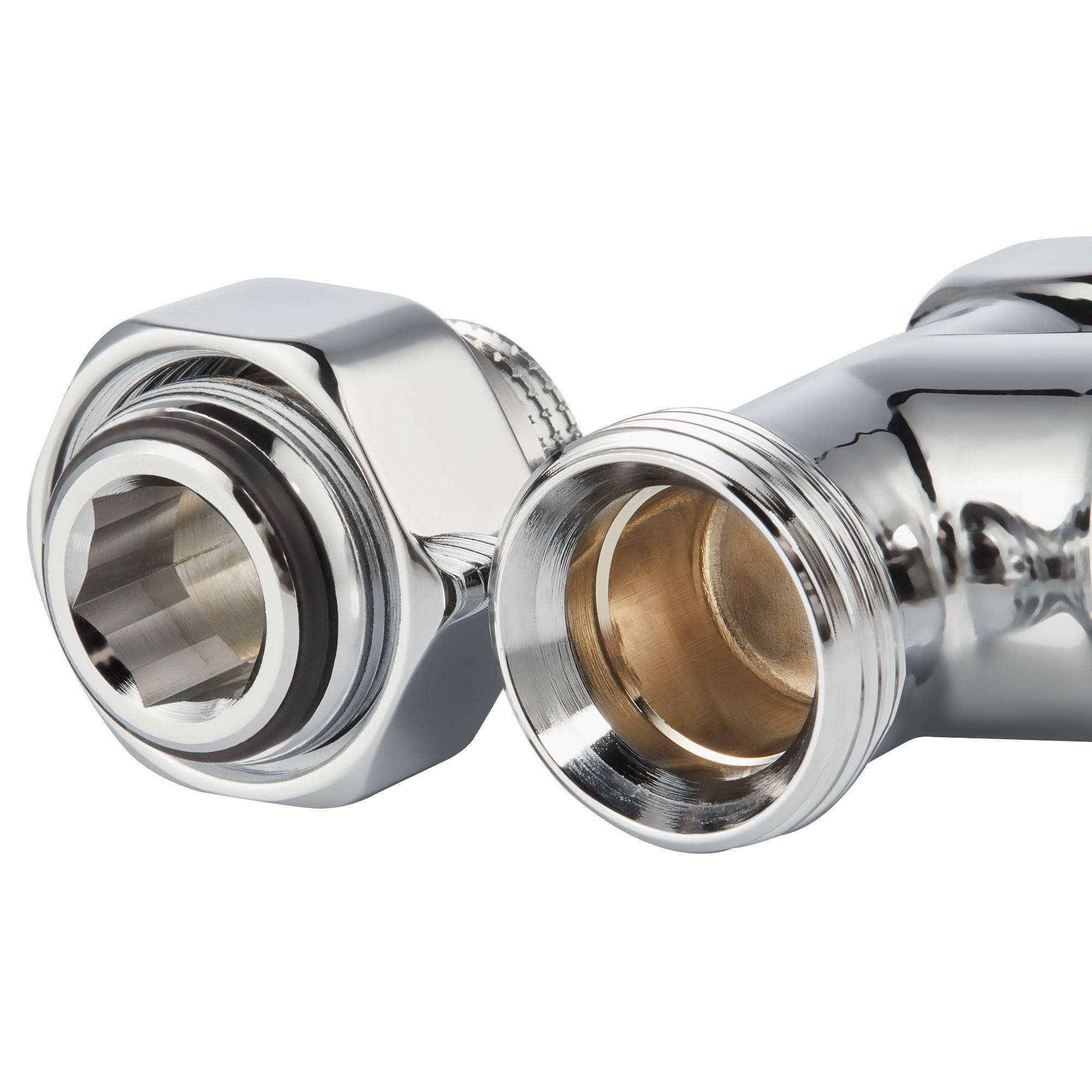 Набор термостатический для радиатора осевой Royal Thermo Design Pro 15 мм M30x1.5 хром НС-1458114