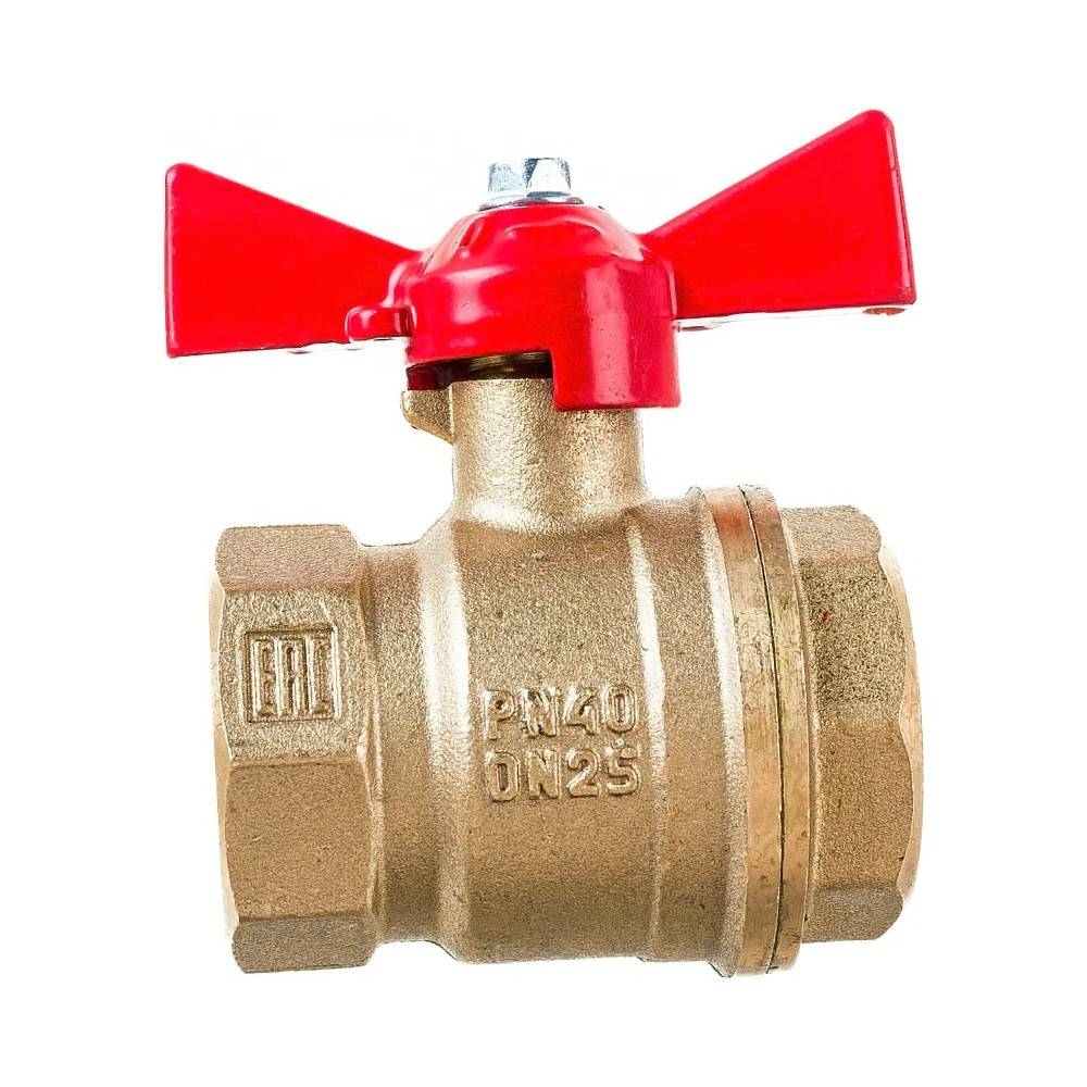 Кран шаровой VALFEX 11Б27фт1М 1 ВР/ВР бабочка 1490531