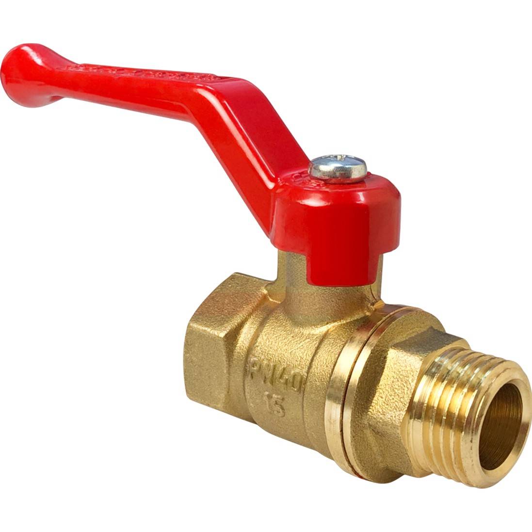 Кран шаровой VALFEX 11Б27фт1М 2 ВР/НР рычаг 1490540