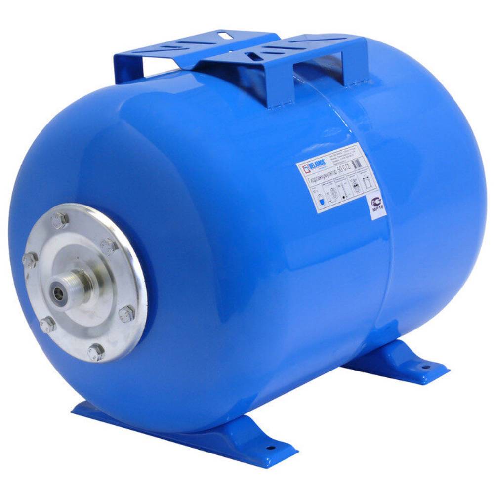 Гидроаккумулятор BELAMOS 50CT2 горизонтальный 50 л синий 50CT2