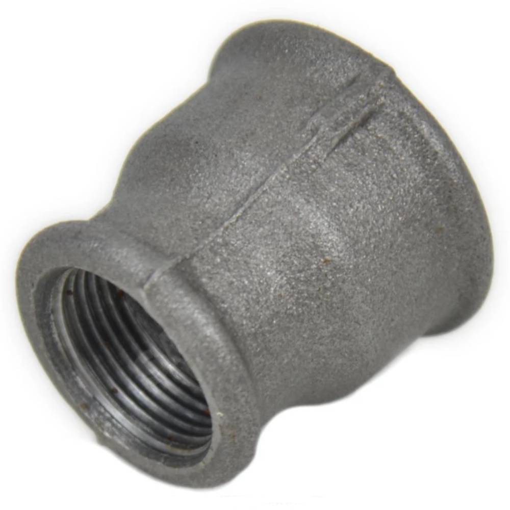 Муфта переходная FITTEX чугунная 1 x 3/4 дюйма ВР-ВР черная 1725960