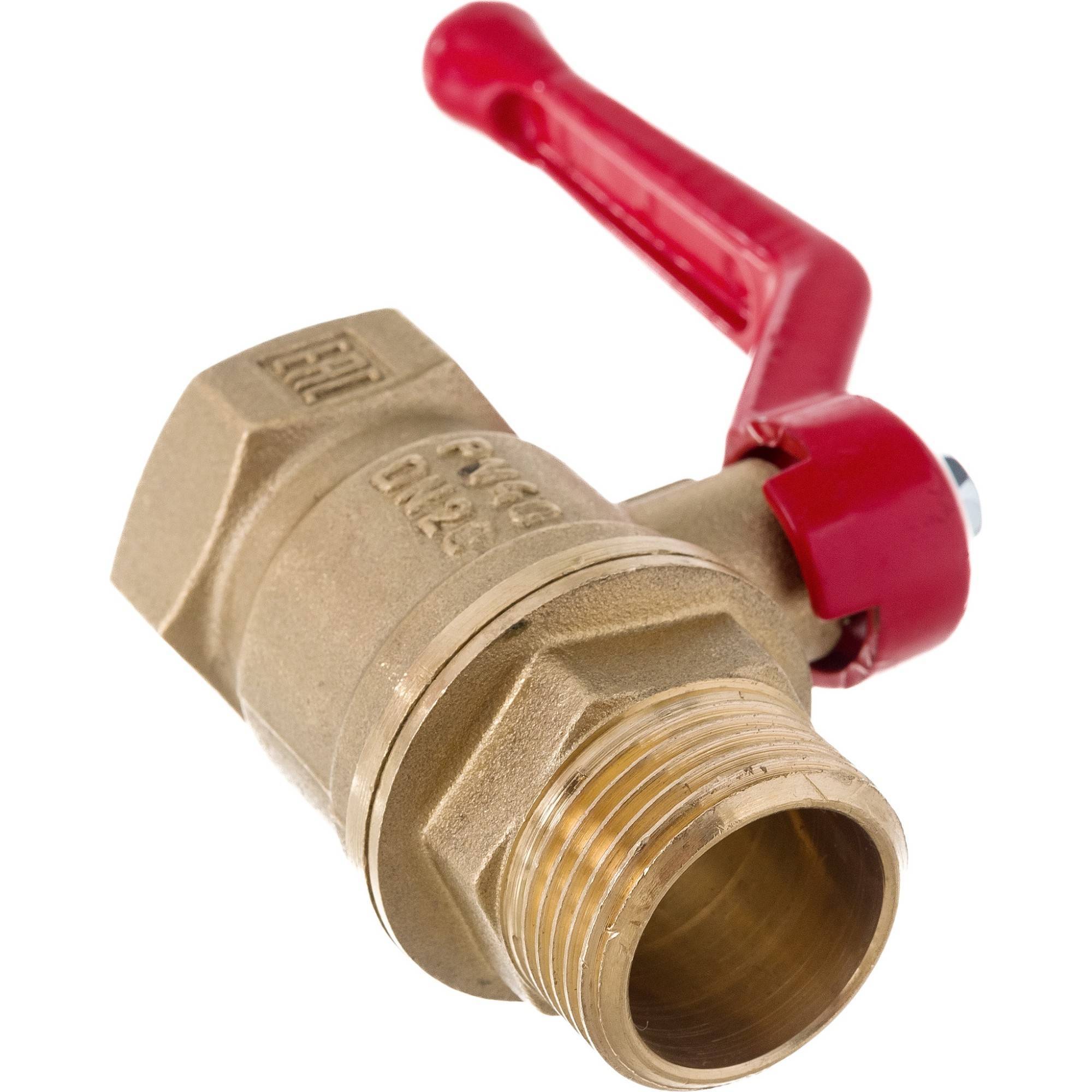 Кран шаровой VALFEX 11Б27фт1М 3/4 ВР/НР рычаг 1490544