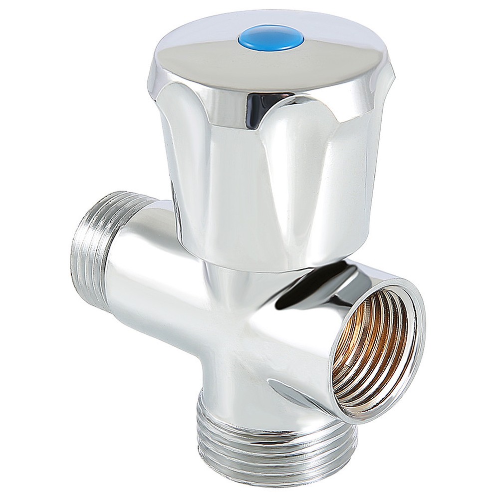 Вентиль-тройник для сантехнических приборов Valtec VT.255.N 1/2 x 3/4 x 1/2 ВНН VT.255.N