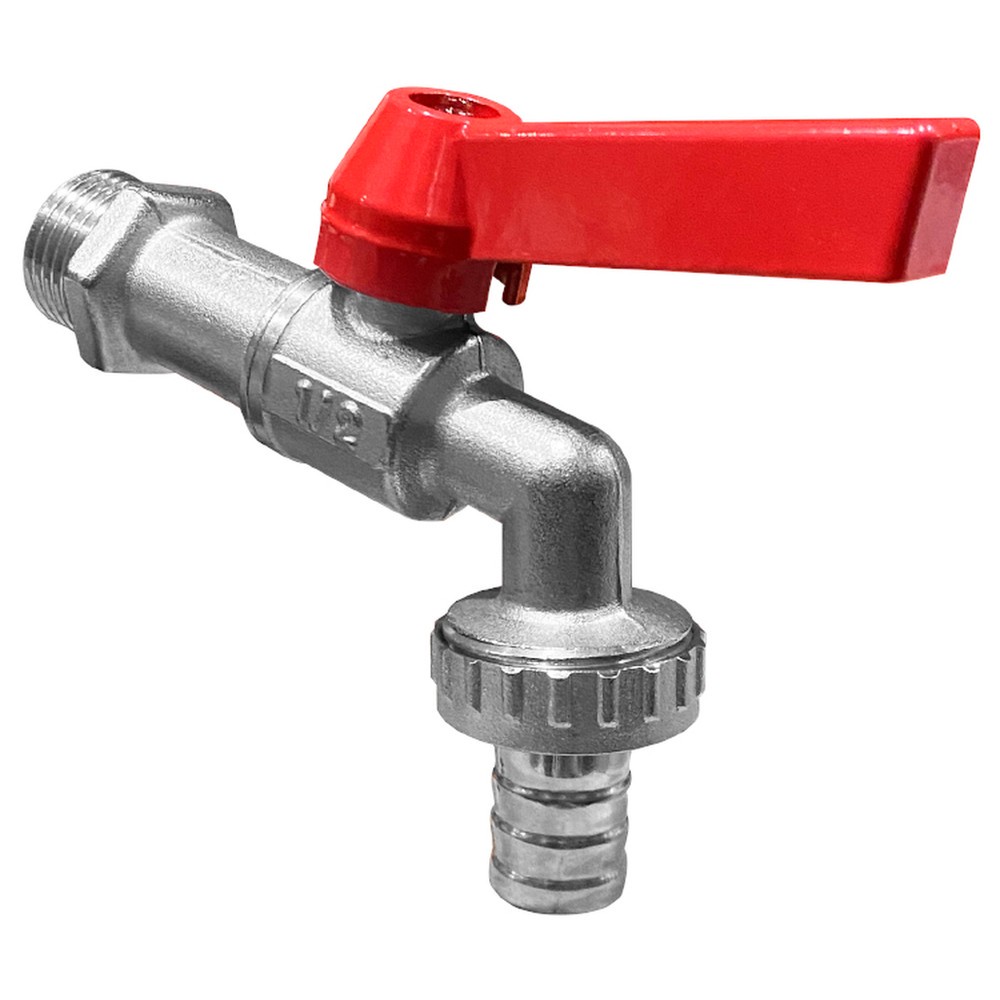 Кран шаровой со сливным штуцером VALFEX VF.435.NR 3/4 рычаг VF.435.NR.034