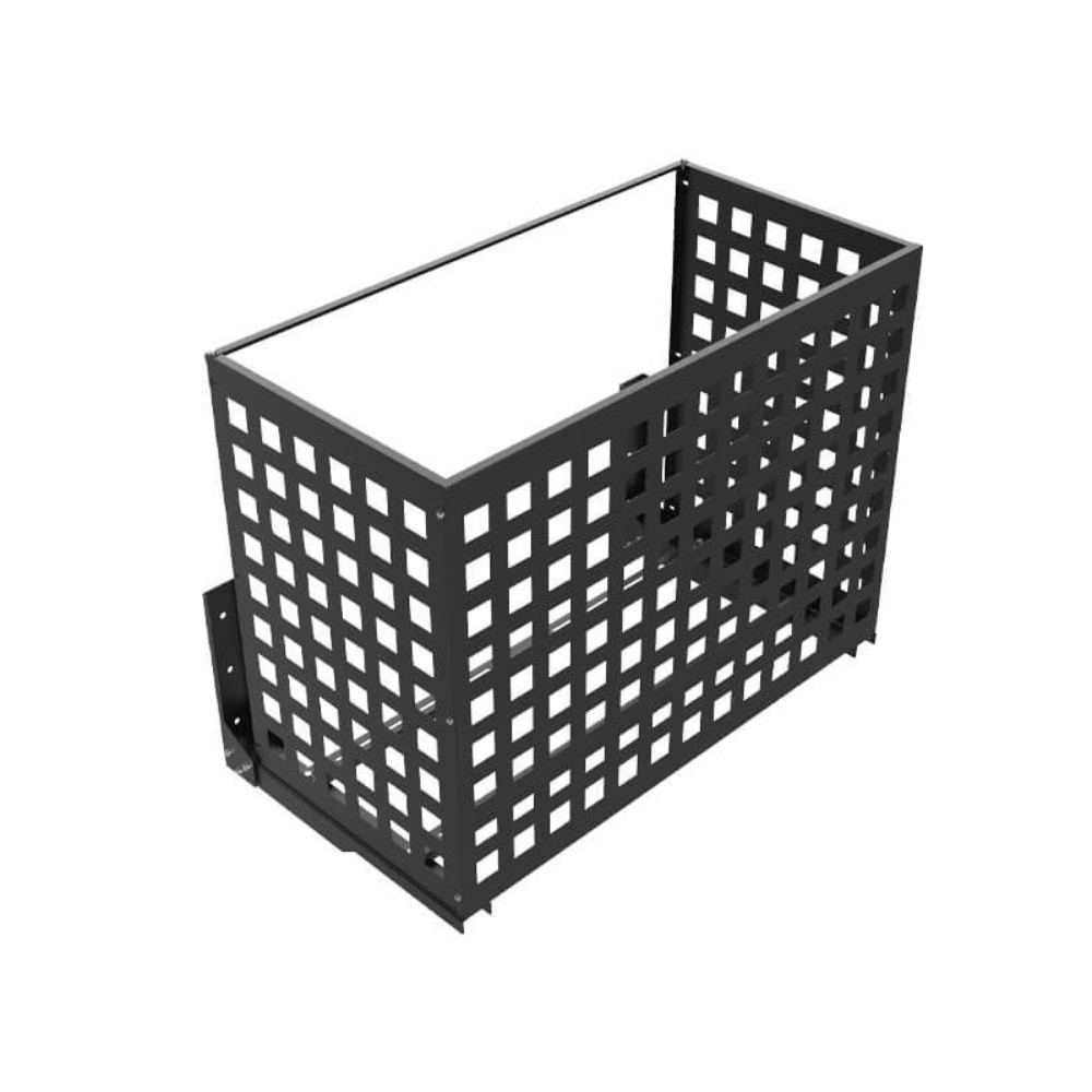 Короб для кондиционера Атлант П1 Стадиум с кронштейнами 900х650х500 мм RAL 9005 НС-1543147