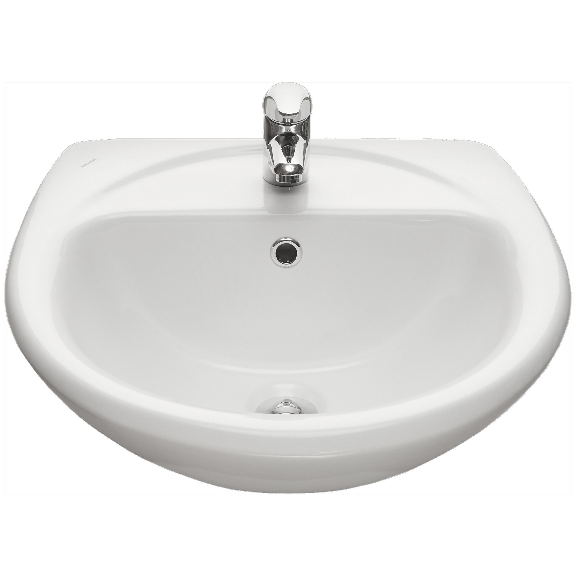 Умывальник Santeri Соната 54 540x445 мм подвесной с отверстием 1.3111.2.S00.11B.0