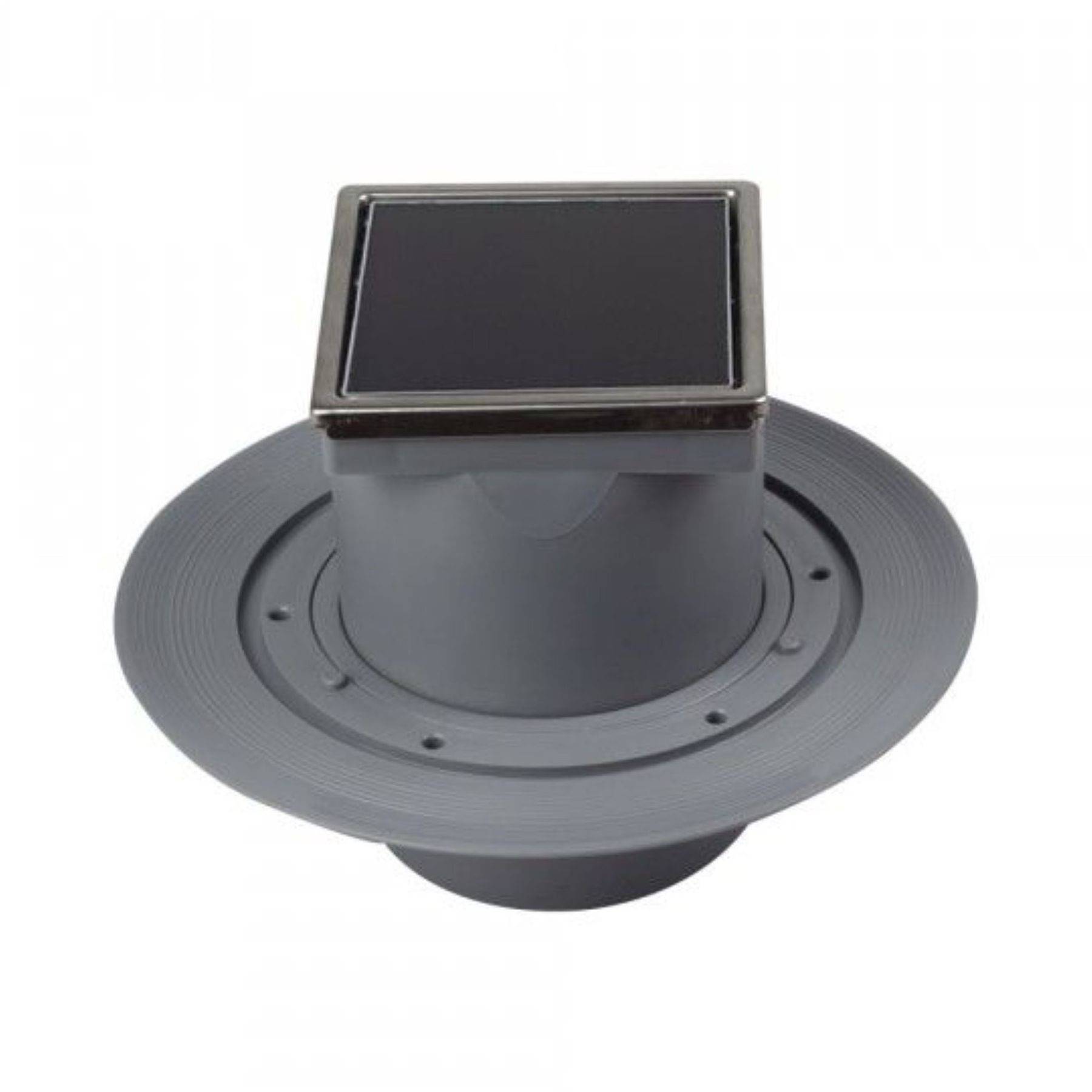 Трап точечный PESTAN Confluo Standard 10х10 Vertical Dry Black Glass 13000128