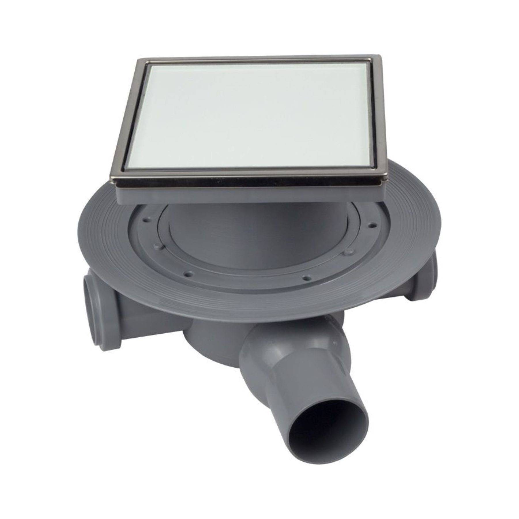 Трап для душа точечный Peštan Confluo Standard 15х15 White Glass 3 1519632