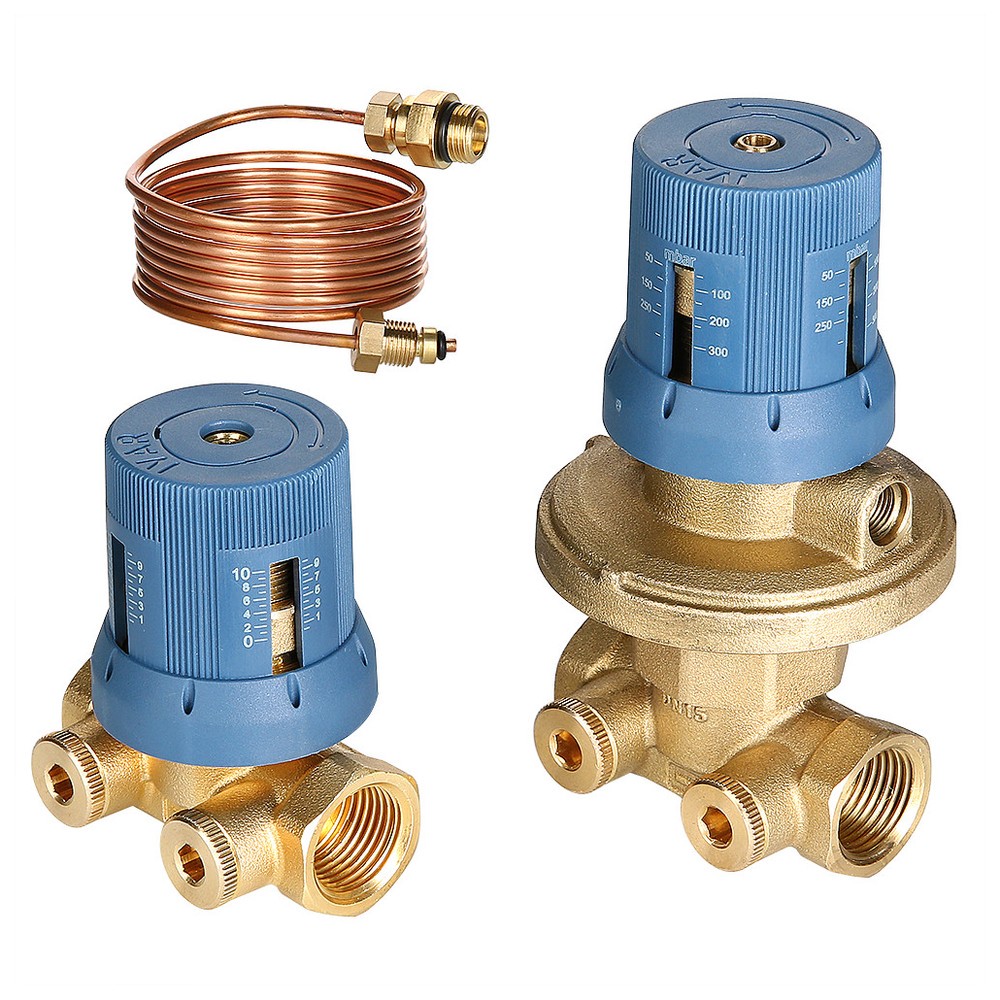 Регулятор перепада давления автоматический VALTEC 3/4 50-300 мбар VT.040.G.30005