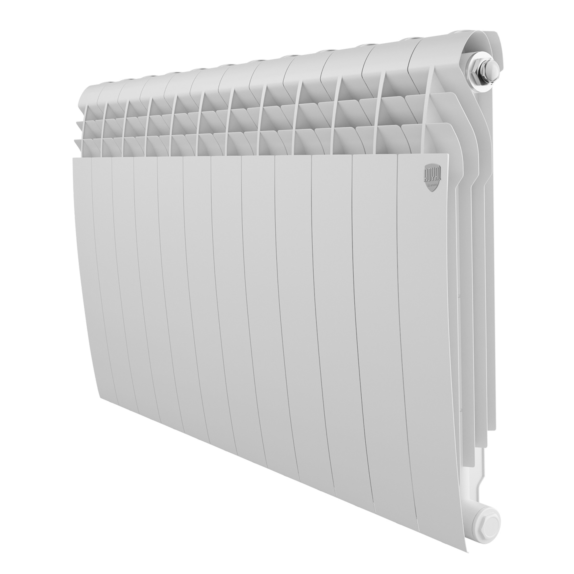 Радиатор биметаллический Royal Thermo BiLiner 500 Silver Satin 12 секций НС-1093817